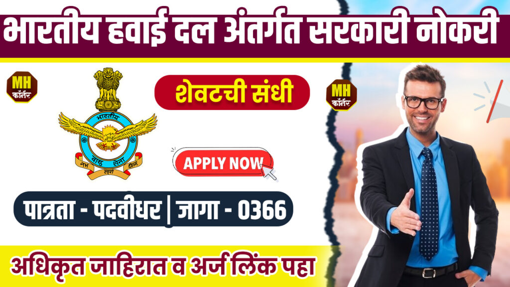 Indian Airforce Recruitement 2024